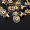 200 Pcs Earring Backs for Droopy Ears Backs Replacements Earring Backs for Heavy Bullet Clutch(Gold)